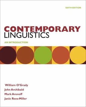 Paperback Contemporary Linguistics: An Introduction Book