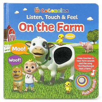 Board book Cocomelon Listen, Touch & Feel on the Farm Book