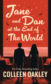 Hardcover Jane and Dan at the End of the World [Large Print] Book