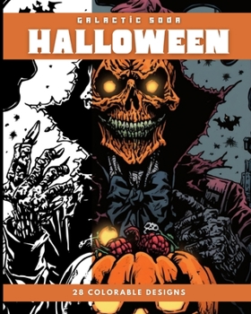 Paperback Halloween (Coloring Book): 28 Coloring pages Book