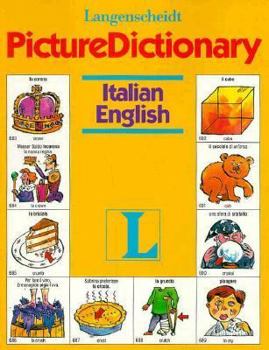 Paperback Langenscheidt Picture Dictionary Italian/English Book