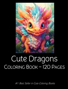 Paperback Dragons Coloring Book For Kids 120 pages Children Book