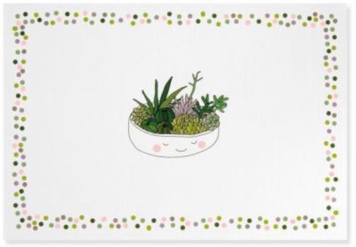 Hardcover Note Card Succulents Book