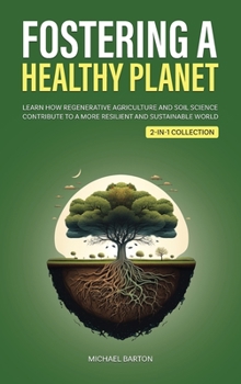 Hardcover Fostering a Healthy Planet: Learn How Regenerative Agriculture and Soil Science Contribute to a More Resilient and Sustainable World (2-in-1 Colle Book