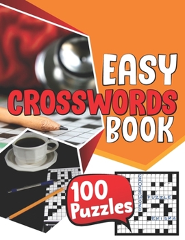 Paperback 100 Easy Crosswords Puzzles Book: Bible Crossword Puzzles For Seniors, Jumbo Reloaded Puzzles Brain Workout Book