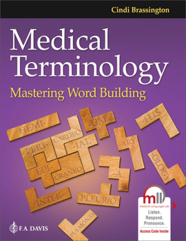 Paperback Medical Terminology: Mastering Word Building Book