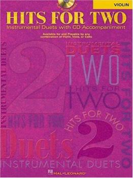 Paperback Hits for Two: Violin (Instrumental Folio) Book