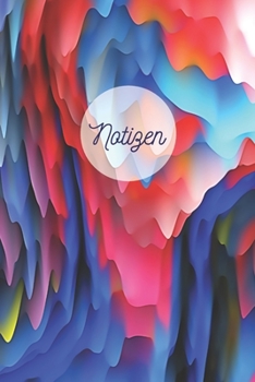 Notizen: Blanko Abstrakt Motiv Heft für Aufzeichnungen Lettering Handschrift zum Selbstgestalten | ein Tolles und Kreatives Geschenk (German Edition)