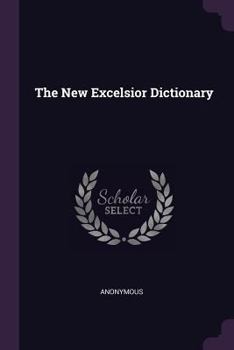 Paperback The New Excelsior Dictionary Book