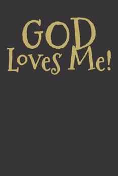 Notebook: Dot Grid Dotted 6x9 120 Pages Christian God Loves Me Bible Quotes Vintage Gift