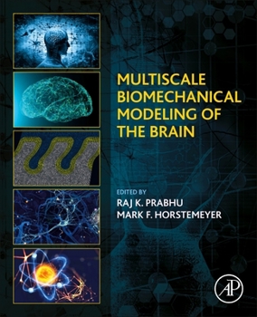 Paperback Multiscale Biomechanical Modeling of the Brain Book