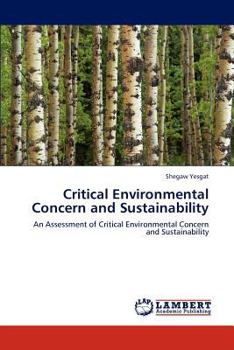 Paperback Critical Environmental Concern and Sustainability Book