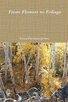 Paperback From Flowers to Foliage Book