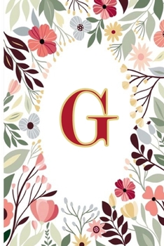 Paperback G: Cute Initial Monogram Letter G To Do List Notebook Book