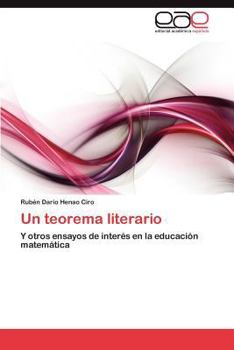 Paperback Un teorema literario [Spanish] Book
