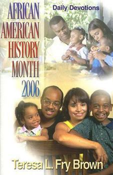 Paperback African American History Month Daily Devotions 2006 Book