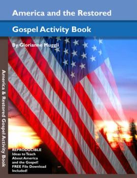 Paperback Gospel Games Activity Book: America and the Restored Gospel Book