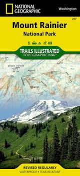 Map Mount Rainier National Park Map Book
