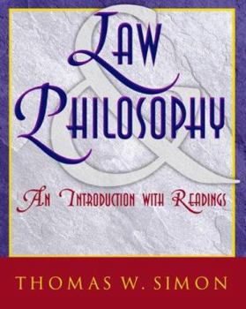 Paperback Law and Philosophy: An Introduction with Readings Book