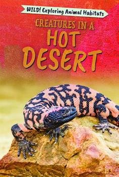 Library Binding Creatures in a Hot Desert Book