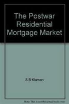 Hardcover The Postwar Residential Mortgage Market Book