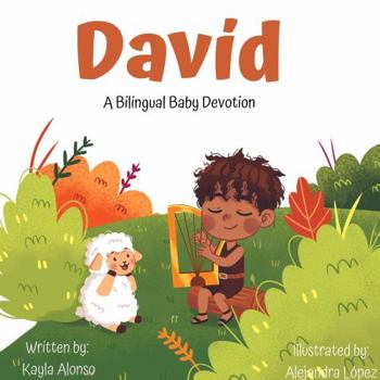 Hardcover David : A Bilingual Baby Devotion Book