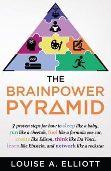 Paperback The BrainPower Pyramid: 7 proven steps for how to Sleep like a Baby, Run like a Cheetah, Fuel like a Formula One Car, Create like Edison Think Book