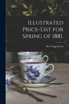 Paperback Illustrated Price-list for Spring of 1881. Book