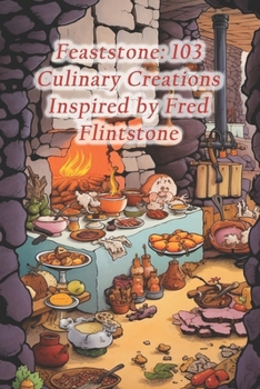 Paperback Feaststone: 103 Culinary Creations Inspired by Fred Flintstone Book