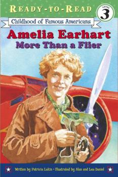 Paperback Amelia Earhart: More Than a Flier (Ready-To-Read Level 3) Book