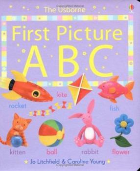 First Picture ABC - Book  of the Usborne First Picture Board Books