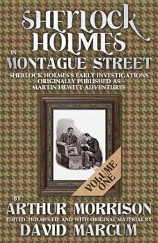Paperback Sherlock Holmes in Montague Street Volume 1 Book