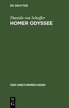 Hardcover Homer Odyssee [German] Book