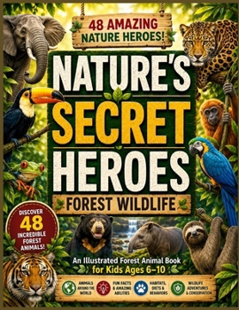 Nature’s Secret Heroes- Forest Wildlife: An Illustrated Forest Animal Book for Kids Ages 6–10: Discover Amazing Animals, Fun Facts, Wildlife Adventures, and the Wonders of Forests Around the World