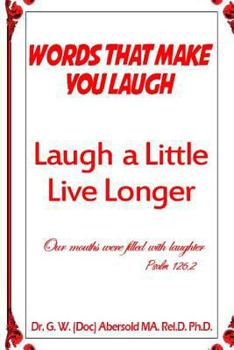 Paperback Words That Make You Laugh Book