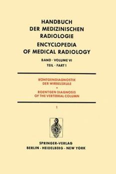 Paperback Röntgendiagnostik Der Wirbelsäule Teil 1 / Roentgendiagnosis of the Vertebral Column Part 1 Book