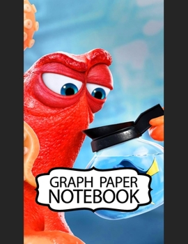 Notebook: Finding Nemo Adventure Fans Cheerful Clownfish Funny Swimming Ocean Life, Graph Paper Girls Kids Elementary School Paper 8.5 x 11 Inches 110 Pages