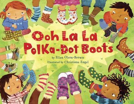 Hardcover Ooh La La Polka-Dot Boots Book