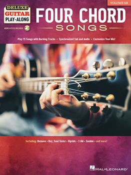 Misc. Four Chord Songs: Deluxe Guitar Play-Along Volume 13 Book