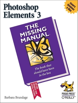 Paperback Photoshop Elements 3: The Missing Manual Book