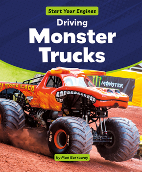 Paperback Driving Monster Trucks Book