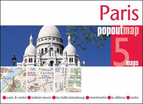 Map Paris Popout Map Book