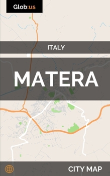 Paperback Matera, Italy - City Map Book