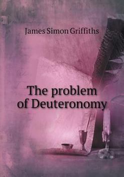 Paperback The problem of Deuteronomy Book