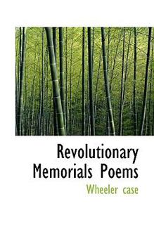 Paperback Revolutionary Memorials Poems Book