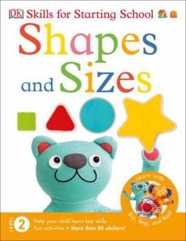 Paperback Skills for Starting School Shapes and Sizes Book