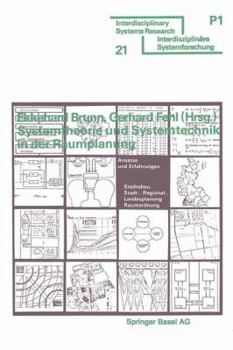 Paperback Systemtheorie Und Systemtechnik in Der Raumplanung: Ansätze Und Erfahrungen [German] Book
