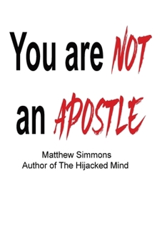 Paperback You are Not an Apostle Book