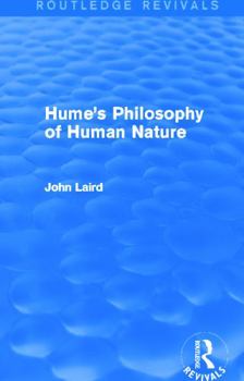 Hardcover Hume's Philosophy of Human Nature (Routledge Revivals) Book