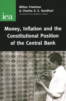 Paperback Money, Inflation and the Constitutional Position of Central Bank Book